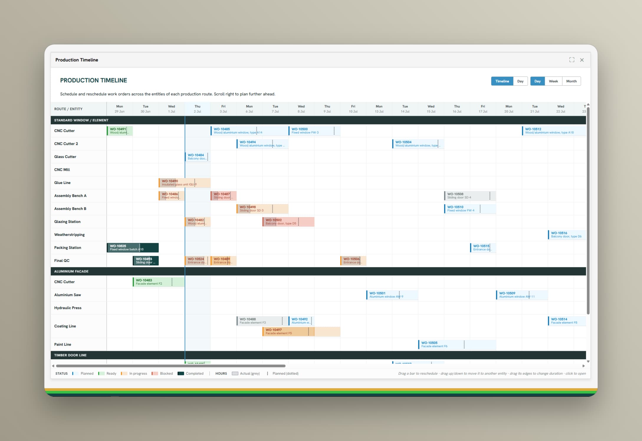 Arbejdsordrer i OptiPeople Data Platform